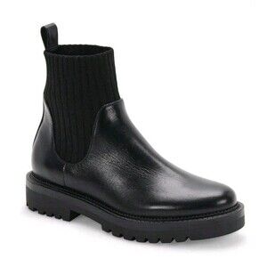 Blondo Hallie Waterproof Slip-On Boots Black 1818 Women's Shoes Size 8M $150MSRP